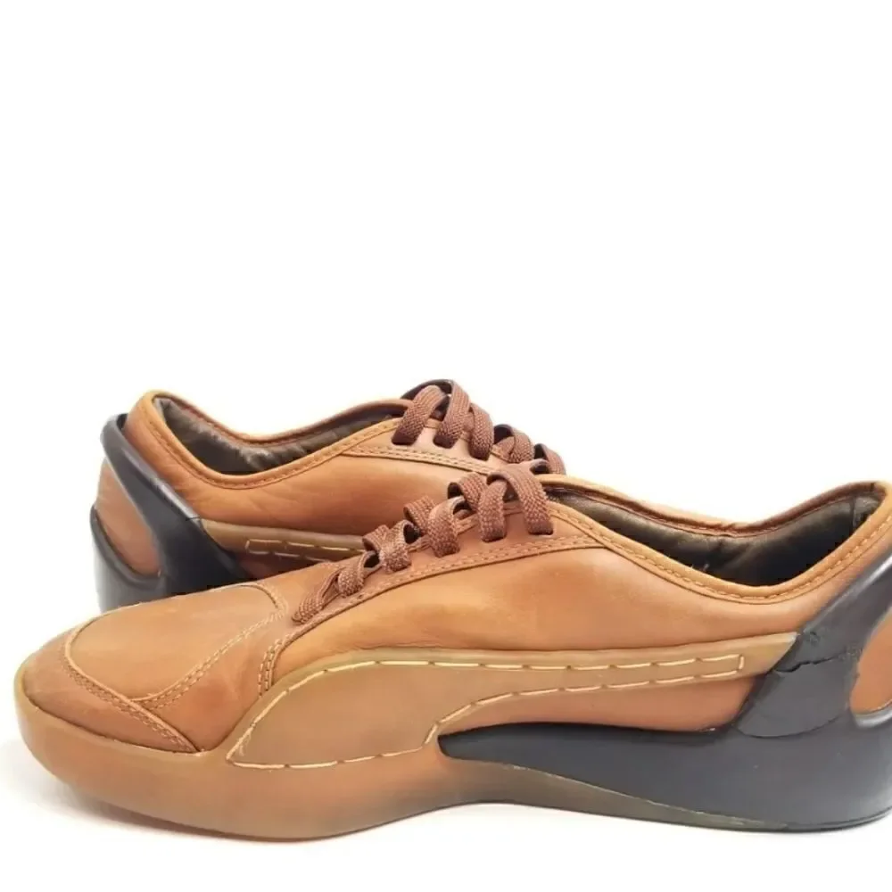 PUMA x Alexander McQueen Brown Vintage Exclusive Runway Shoes. Men's Size: 8 - Picture 6 of 11